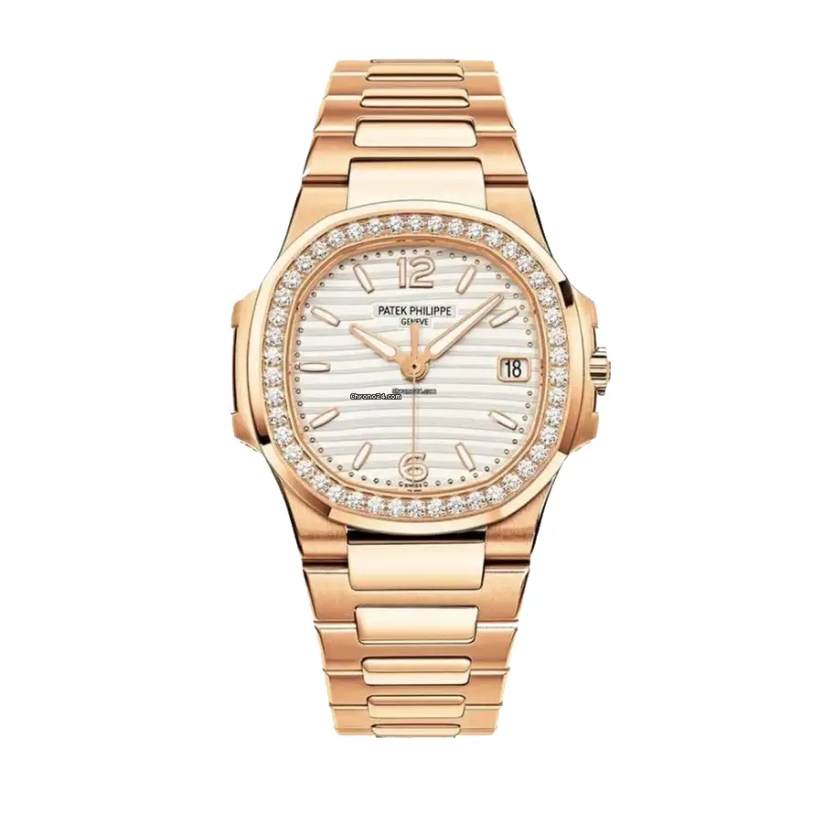 Patek Nautilus White 7118/1200R-001 Ladies Replica