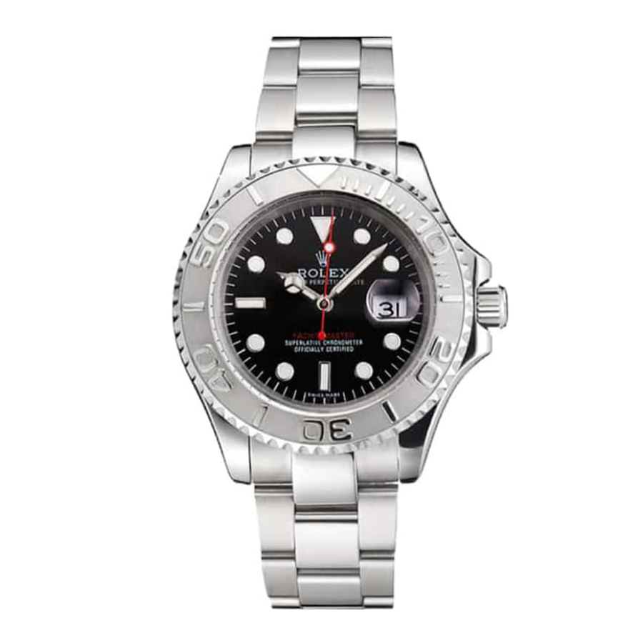 Rolex Yacht-Master 116622 Stainless Steel Dark Rhodium Dial Replica
