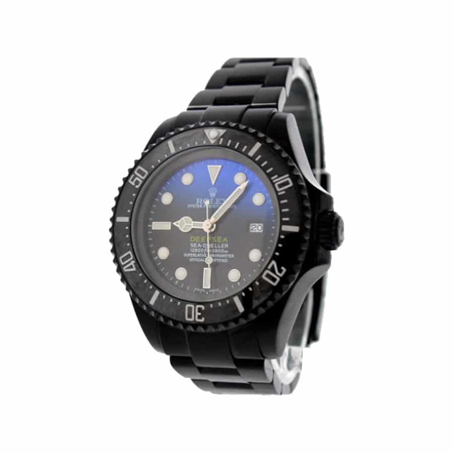 Rolex Deepsea Sea-Dweller Black PVD 116660 D-Blue Oyster Replica - Image 2